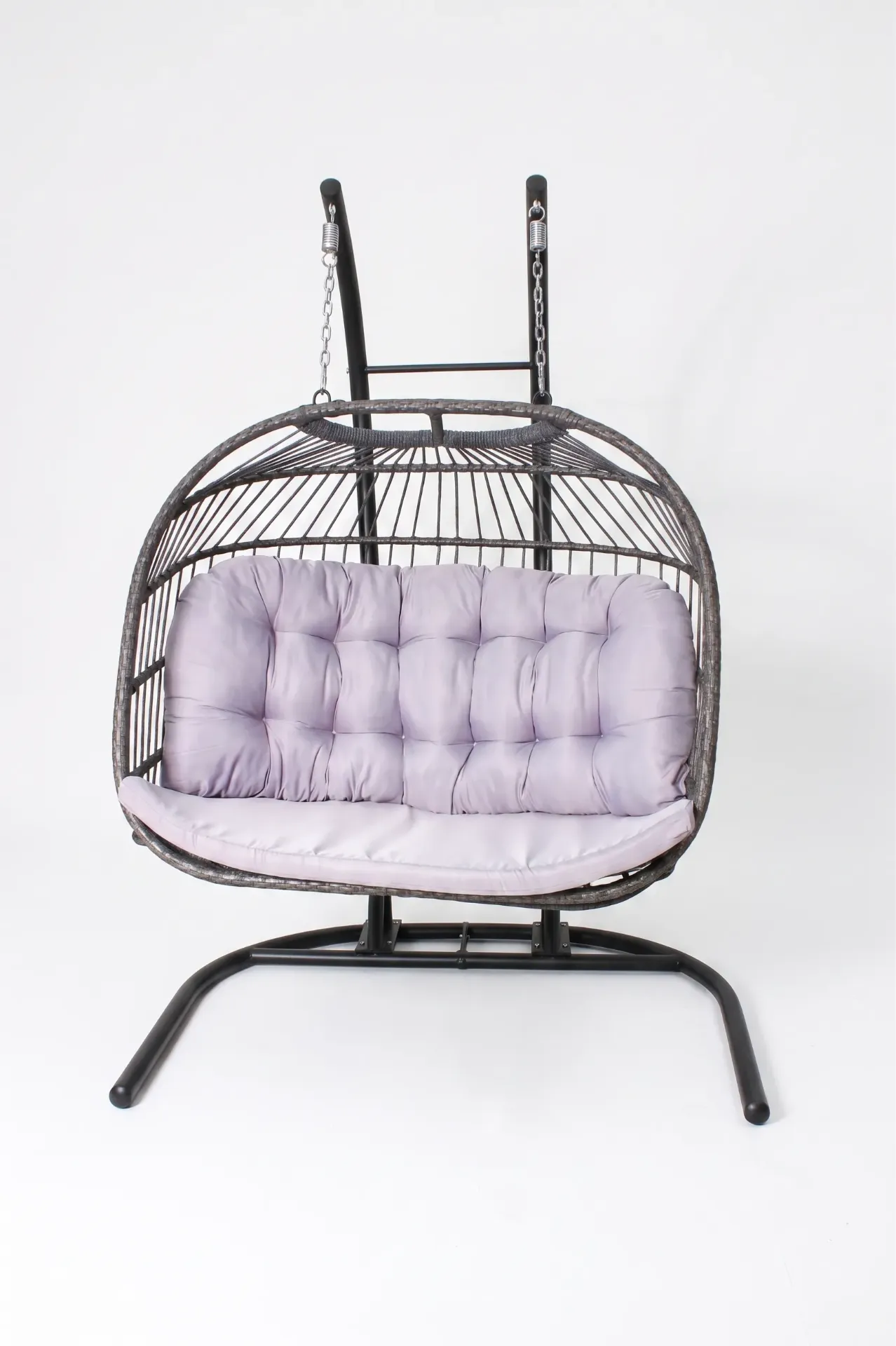Silla Columpio de Dos Plazas con Soporte
