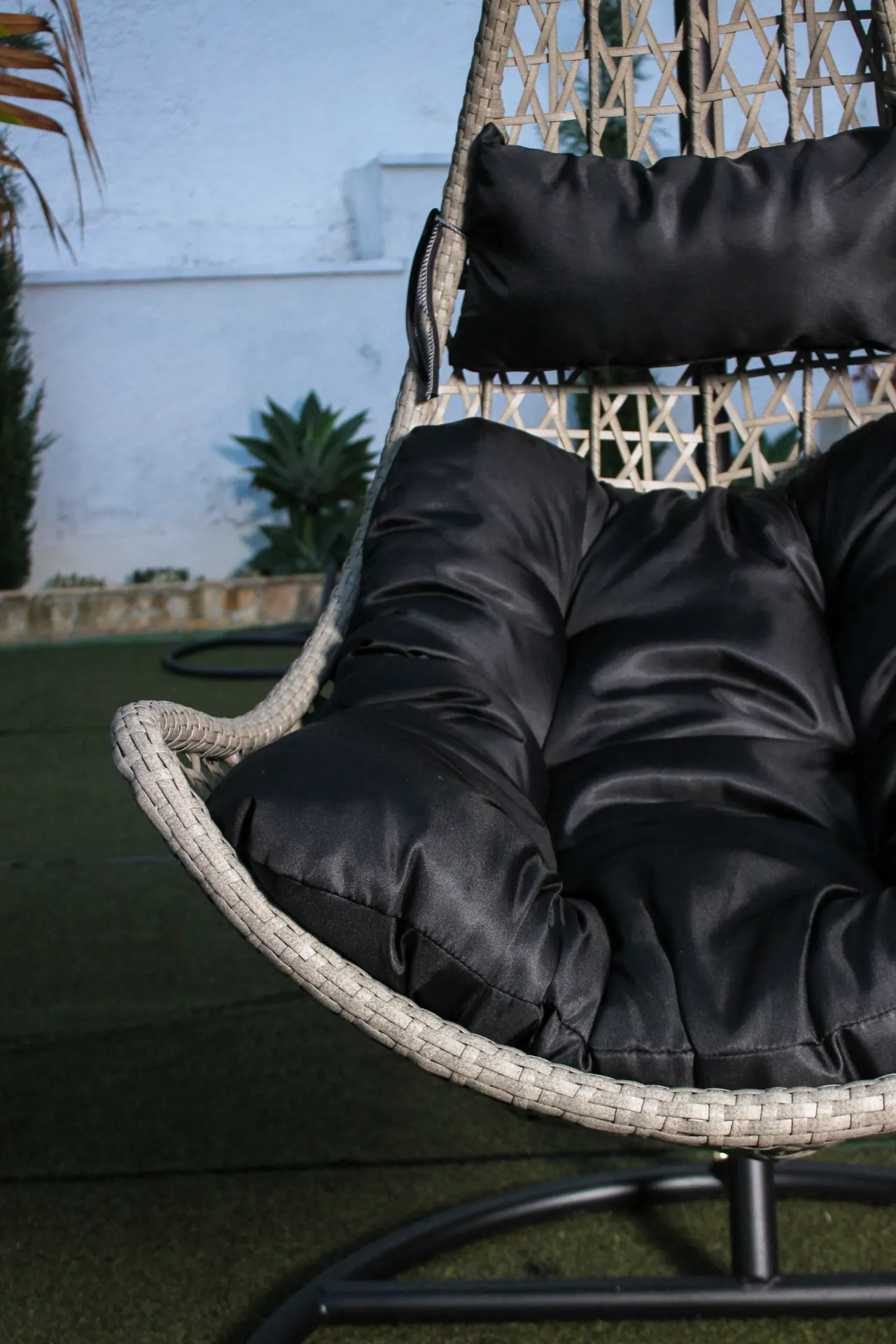 Silla Colgante Tipo Nido con Soporte