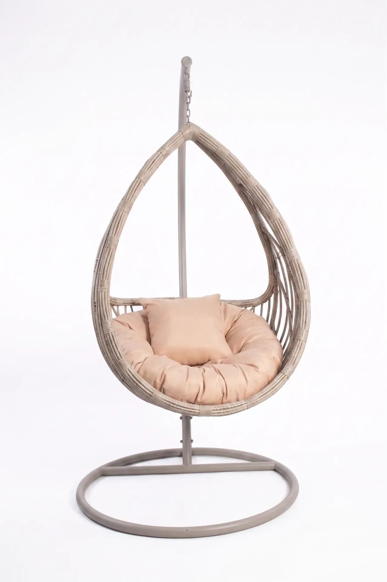 Silla Colgante Tipo Gota - Beige
