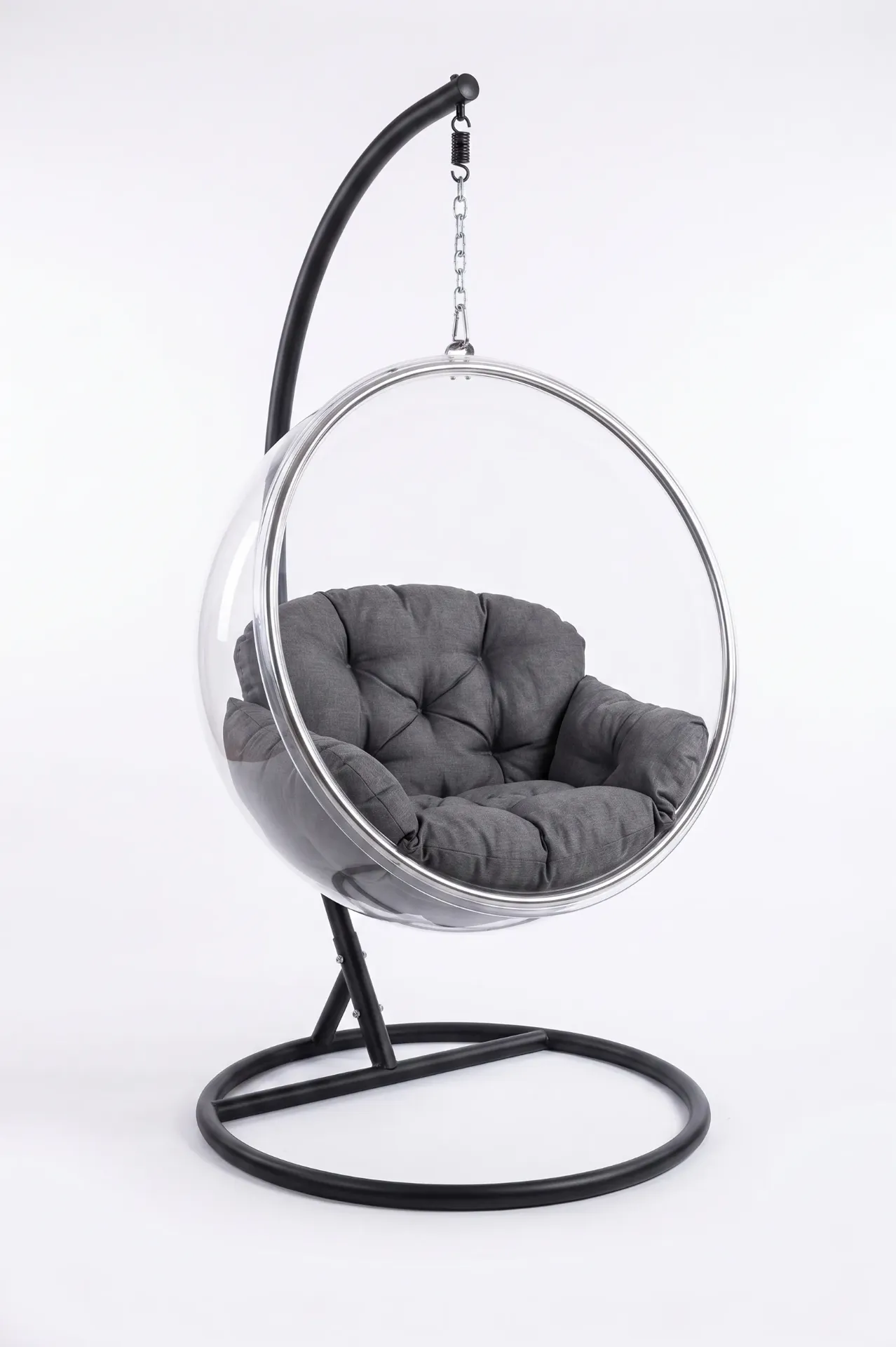 Silla Colgante Tipo Burbuja Transparente